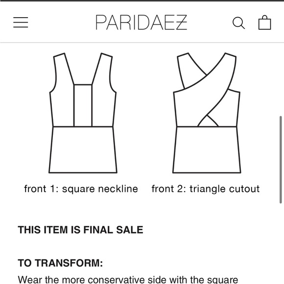 PARIDAEZ birds of paradise top - Picture 8 of 8